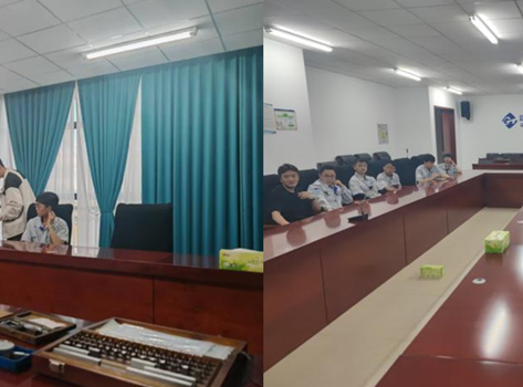 先进制造学院“送培入企”，为昆机新员工开展量具应用培训