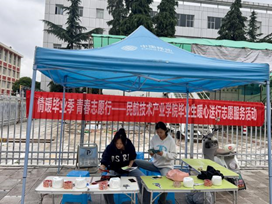 情暖毕业季，青春志愿行 ——民航技术产业学院开展毕业生离校志愿者服务活动