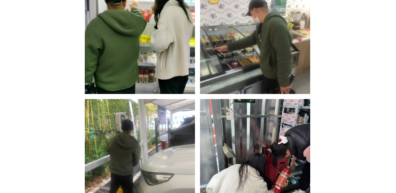 后勤服务公司开展2025年“五一”节前商业服务点安全检查